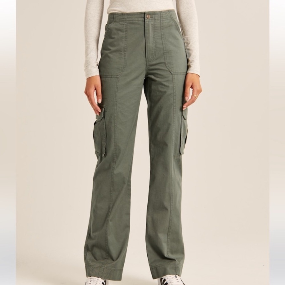 TALL abercrombie relaxed cargo pants